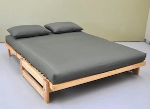 Organic Futon Mattresses: INNATURE Organic Latex Core Cotton & Wool Futon Mattress