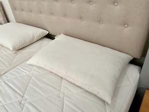 Adult Pillows: INNATURE Organic Cotton & Wool Pillow. Handmade in NZ