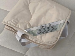 INNATURE Organic Wool Baby Cot Mattress Protector