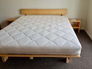 Timber Slat Bedframes Bases: 'Gypsy' Slat Bed Base – Floating Bed Feel