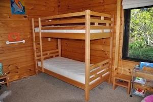 Kids Beds: INNATURE Kids' Solid Timber Bunk Bed