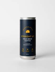 Cold Brew Coffee: Cold Brew Coffee Straight Up (Natural Energy + L-theanine)