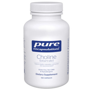 Dietary Supplements: Choline (Bitartrate)
