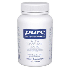 Dietary Supplements: Alpha Lipoic Acid 200mg