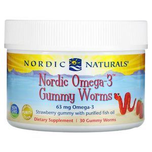 Nordic Omega-3 Gummy Worms