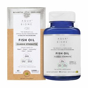 Enzyme Science: Aqua-Biome Fish Oil Classic Strength