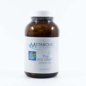 Metabolic Maintenance: The Big One without Iron