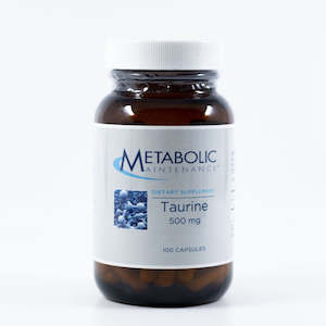 Metabolic Maintenance: Taurine (500mg)