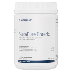 MetaPure Enteric coated capsules Fish Oil