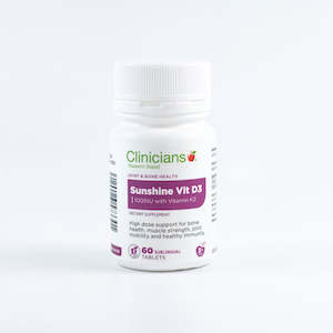 Clinicians: Sunshine Vitamin D3 with K2