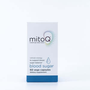 Mitoq: MitoQ + Blood Sugar