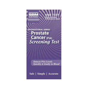 Prostate Cancer Screening Test (PSA)