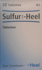 Heel: Sulfor Heel Tablets 50
