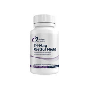 Designs For Health: Tri-Mag Restful Night Capsules