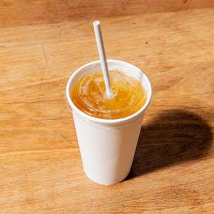 Report Lids: Hot Cup Lid - Milkshake