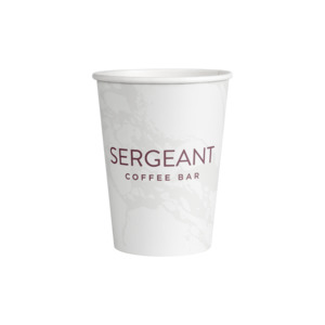 Decent Hot Cup - Single Wall - Sergeant Coffee V2
