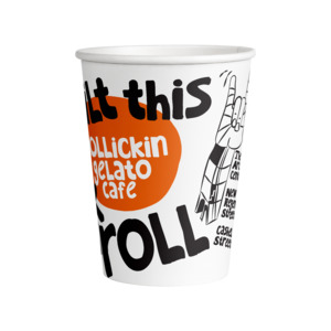 Decent Hot Cup - Single Wall - Rollickin