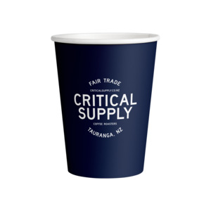 Custom: Decent Hot Cup - Single Wall - Critical Supply
