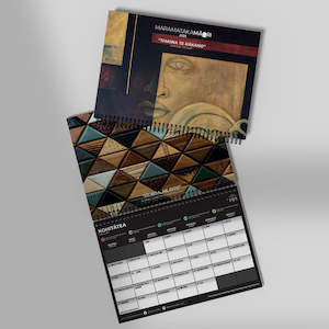 Whare Kainga Home Ware: Maramataka A4 Calendar 2025