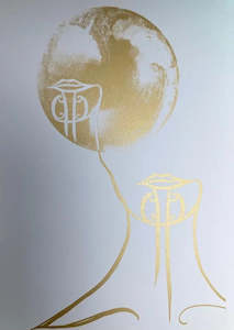 Puha Prints: Realign - white