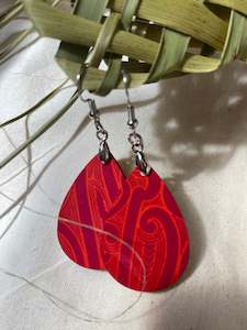 Tuku Marie Polynesian: Ao Tūroa Collection - Mahuika Earrings