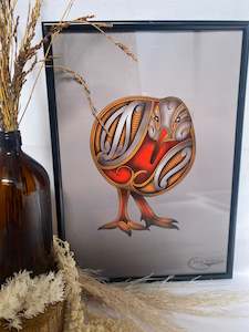 Mahi Toi Art: Kiwi Series - Kiwi Toru