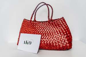 Whero Nui Peke – 100% Buffalo Leather