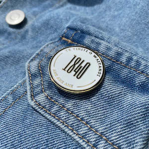 Taonga Jewelry: 1840 Enamel Pin