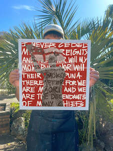 Mahi Toi Art: I Never Ceded | Open Edition Fine Art Print