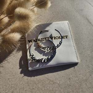 Ngati Whatua Hoop Earrings