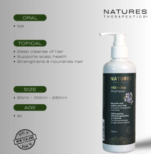 Rongoa Beauty: Manuka Shampoo