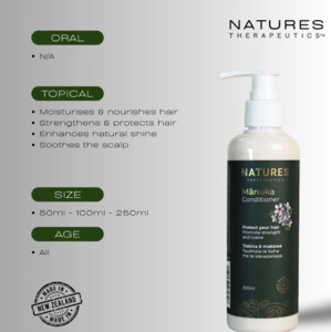 Rongoa Beauty: Manuka conditioner