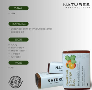 Rongoa Beauty: Kawakawa & Orange Soap