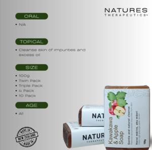 Kawakawa & Apple Soap