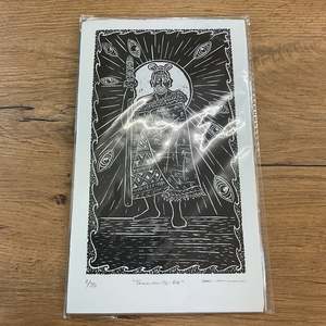 Mahi Toi Art: Tama-Nui-Te-Ra - Open Edition fine art print