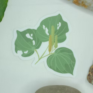 Kawakawa Plant Vinyl Sticker