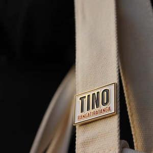 Tino Rangatiratanga BLACK Enamel Pin