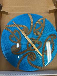 Hand Painted Clock