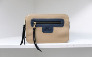 Wirihana: Tauaki Purse - Blue/Sand