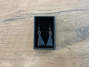 Tapatoru Pounamu Earrings
