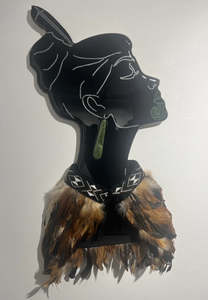 Wahine Toa Art (Wall hanging art)