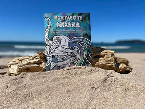 Ngā Tae o Te Moana (Colours of the Ocean) | Children's Colouring Book