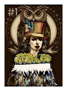 Mahi Toi Art: Wahine Pop Prints - Kaitiaki