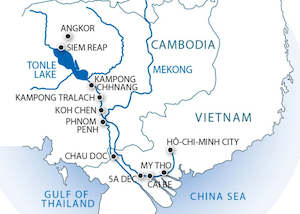 Croisieurope Exotic River Cruises: From Siem Reap to the Mekong Delta (port-to-port cruise)