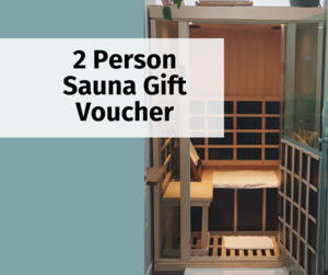 2 person Infrared Sauna Voucher Glen Eden Inside Matters