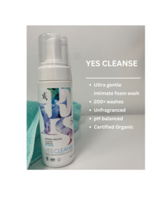 Products: YES Cleanse - Ultra Gentle Intimate Foam Wash 150ml - Leanne Wait - Pelvic Health @Inside Out Physiotherapy