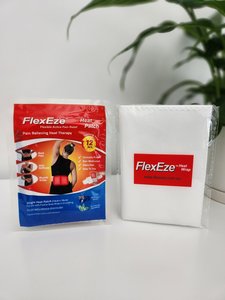 Products: FlexEze Heat Patch & Body Wrap - Flexible Active Pain Relief - Leanne Wait - Pelvic Health @Inside Out Physiotherapy