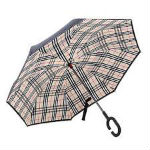 Tartan Reversible Umbrella
