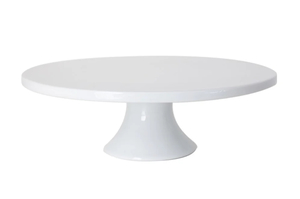 Cake Stands - Insphire Wedding, Party and Event Hire: Cake Stand White Footed 30cm