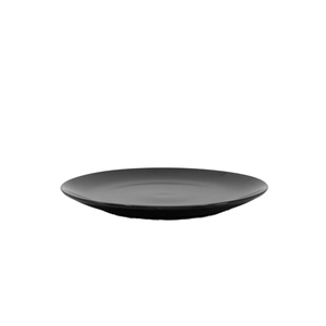 Black Coupe Entree Plate 23cm